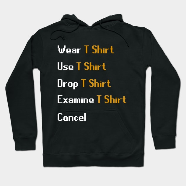 Wear T-Shirt Inventory Print Hoodie by DungeonDesigns